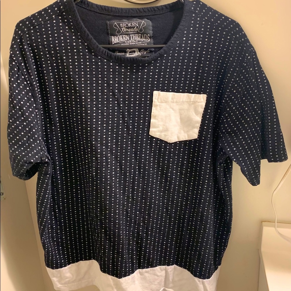 Broken Threads Denim Men’s X-large T shirt